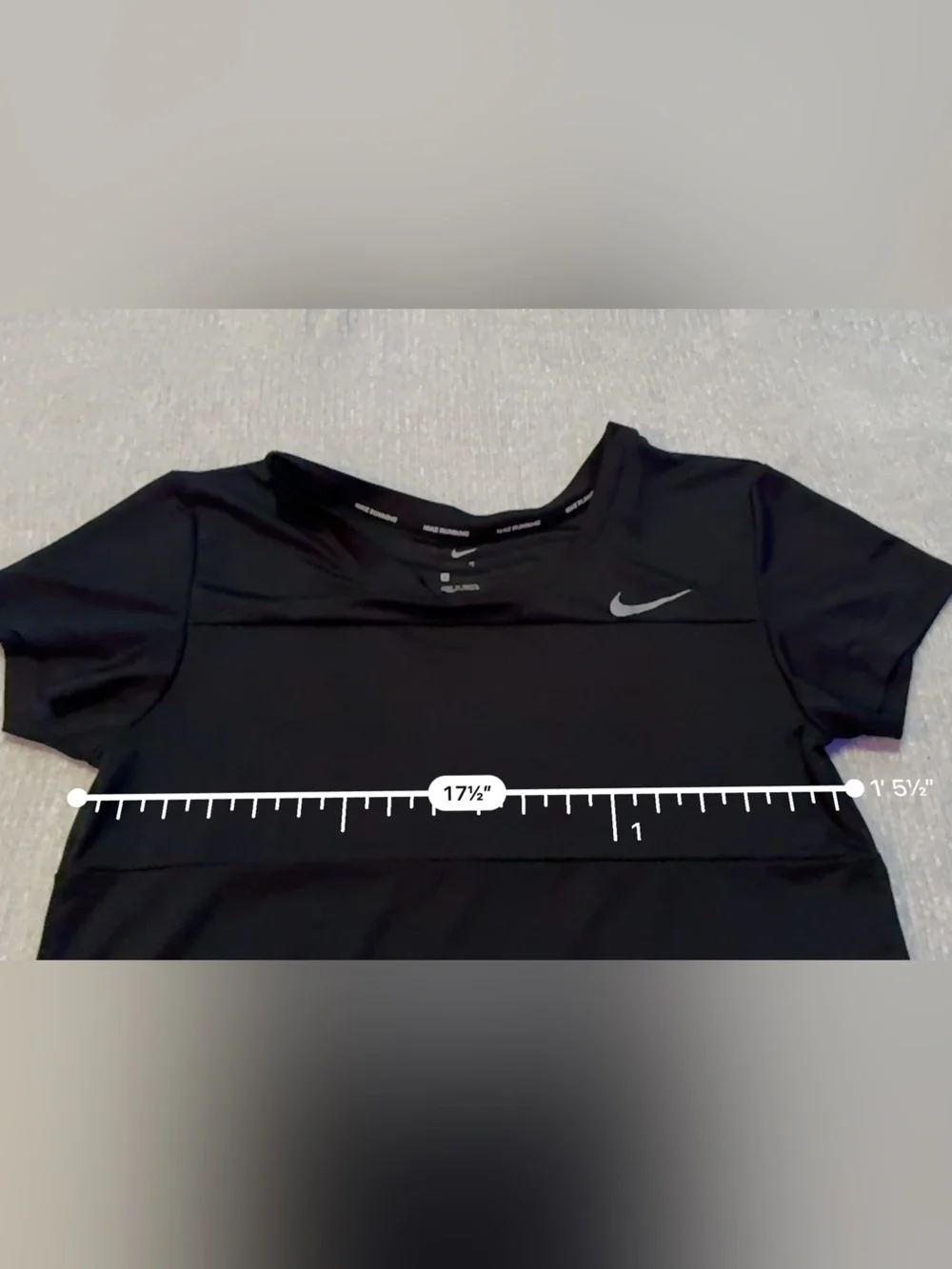 Nike Women’s Black Dri-FIT Short Sleeve Training Top Size Small